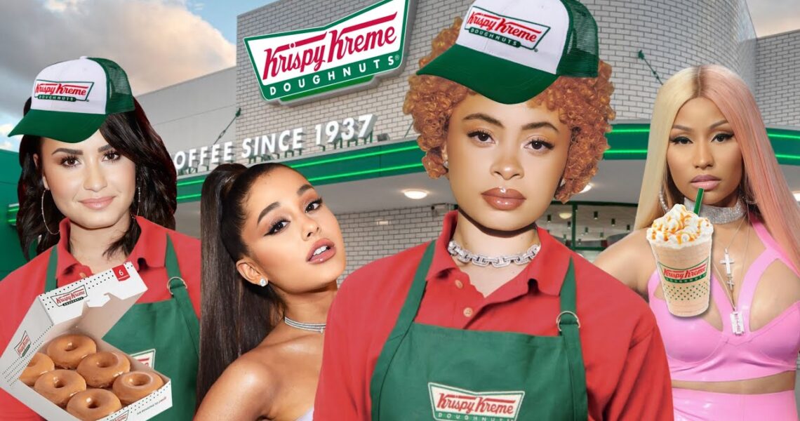 Celebrities at Krispy Kreme