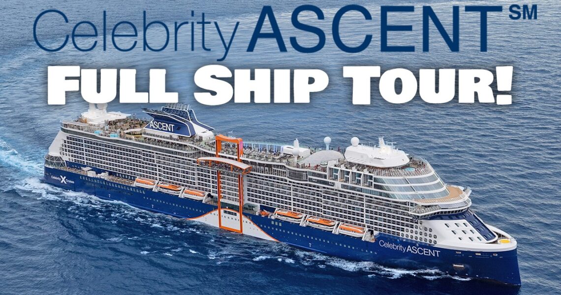 Celebrity Ascent 2023 Full Cruise Ship Tour!