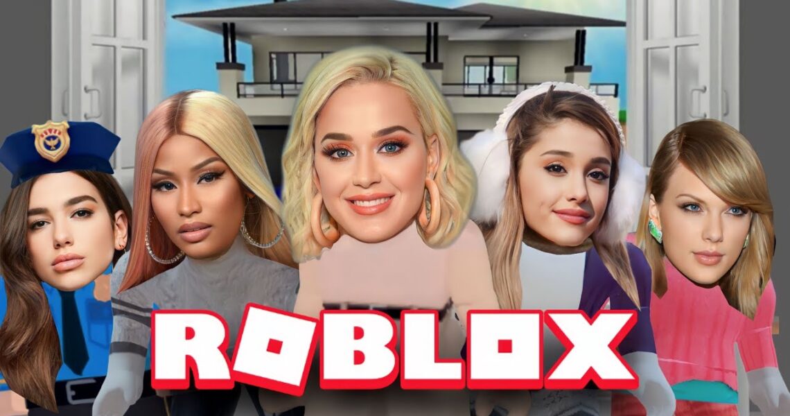 Celebrities Playing ROBLOX | Brookhaven