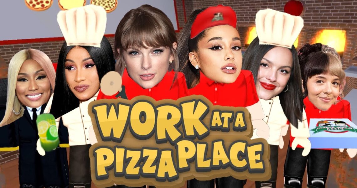 Celebrities Work at a Pizza Place