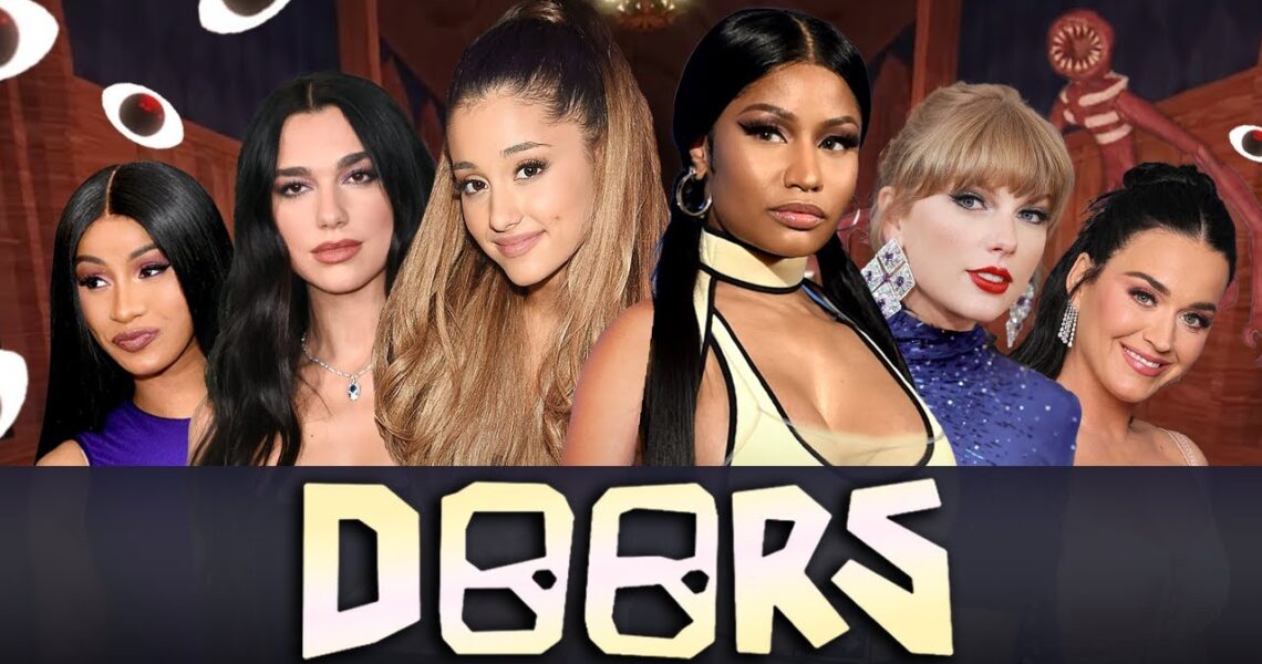 Celebrities Play DOORS (Roblox)