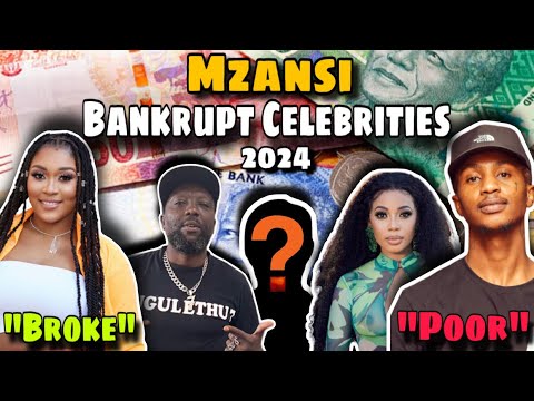 Top 10 South African Celebrities Who Went Broke in 2024 | Mzansi Celebs Who Ruined Their Career 2024