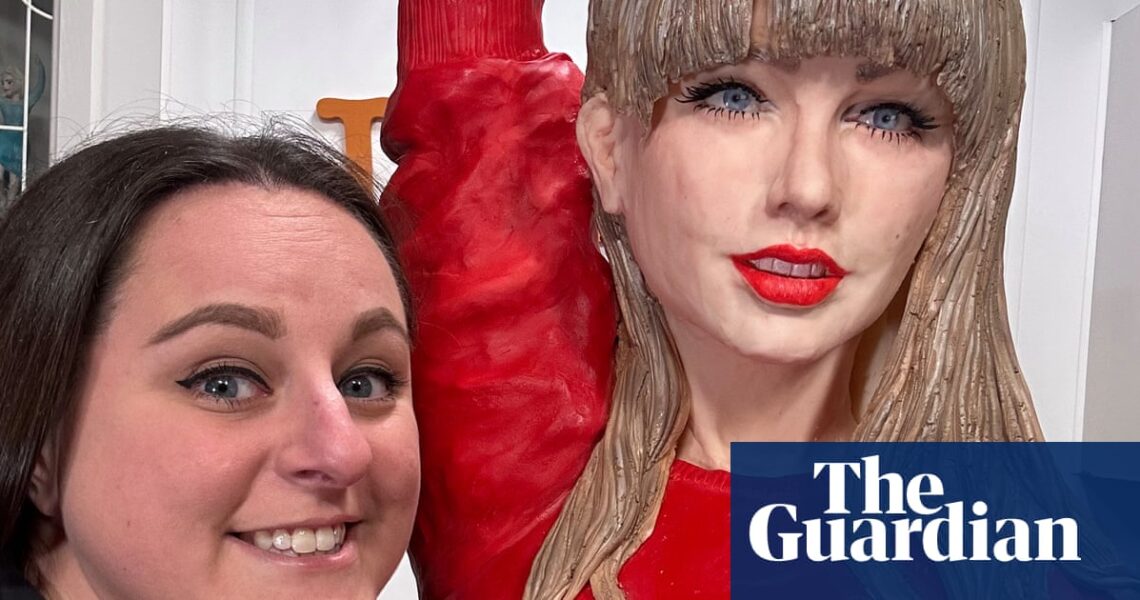 Baker’s version: UK woman creates lifesize Taylor Swift cake for Super Bowl | Taylor Swift