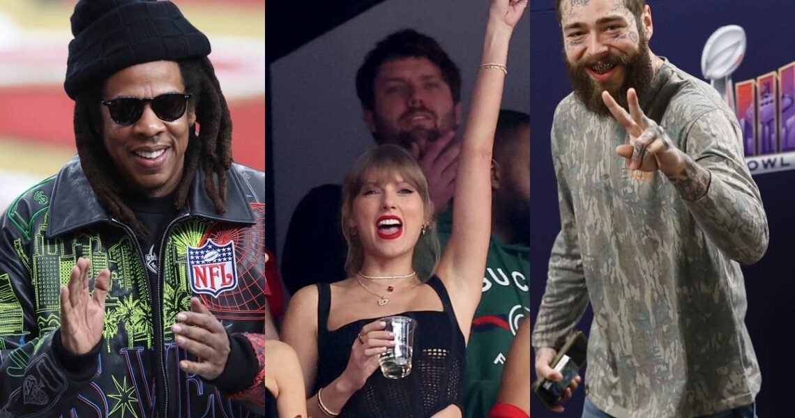 Every celebrity at the 2024 Super Bowl (including Taylor Swift)