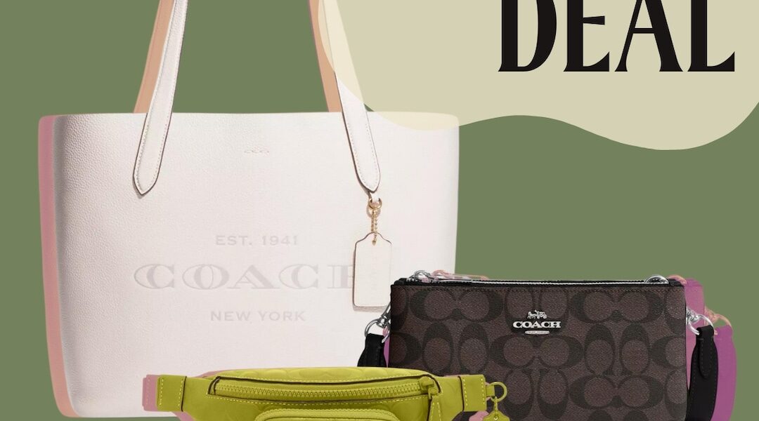 Here’s What You Need From Coach Outlet’s 75% Off Sale