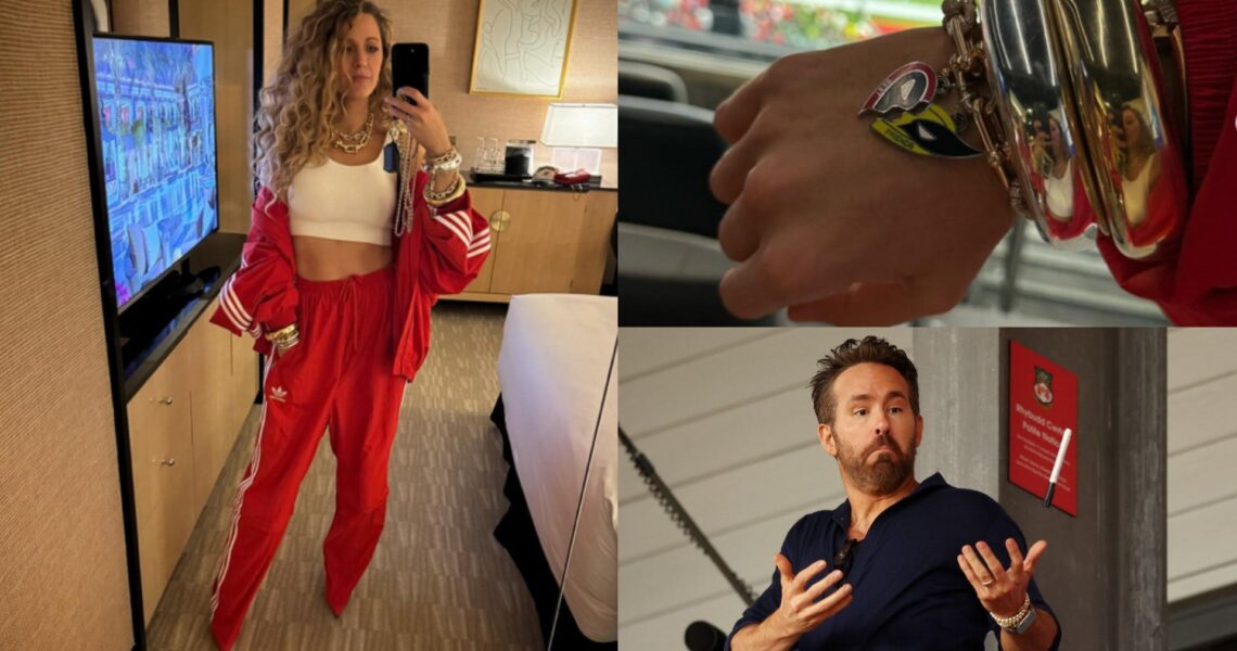 ‘I wore pants that were shoes’ – Blake Lively reflects on wild Super Bowl antics alongside Taylor Swift after leaving her & Ryan Reynolds’ kids for ‘first time ever’ & reveals meaning behind Deadpool bracelet from Wrexham co-owner