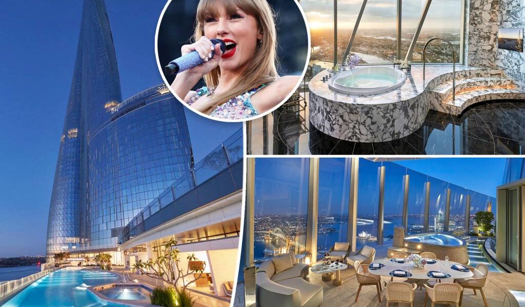Inside Taylor Swift’s $25K hotel suite in Sydney on Eras Tour