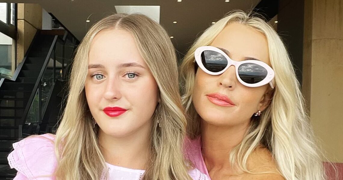 Jackie ‘O’ Henderson takes lookalike daughter Kitty to Taylor Swift concert in Sydney: ‘In my Lover era’