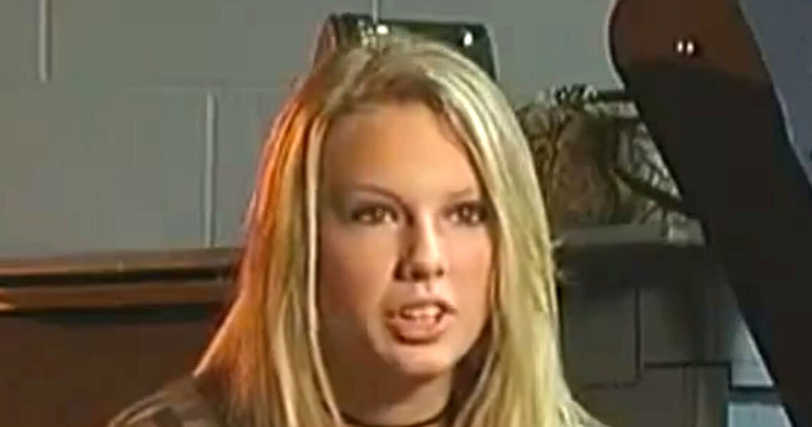 Poignant moment 15-year-old Taylor Swift speaks about being discovered by Toby Keith in one of her first TV interviews