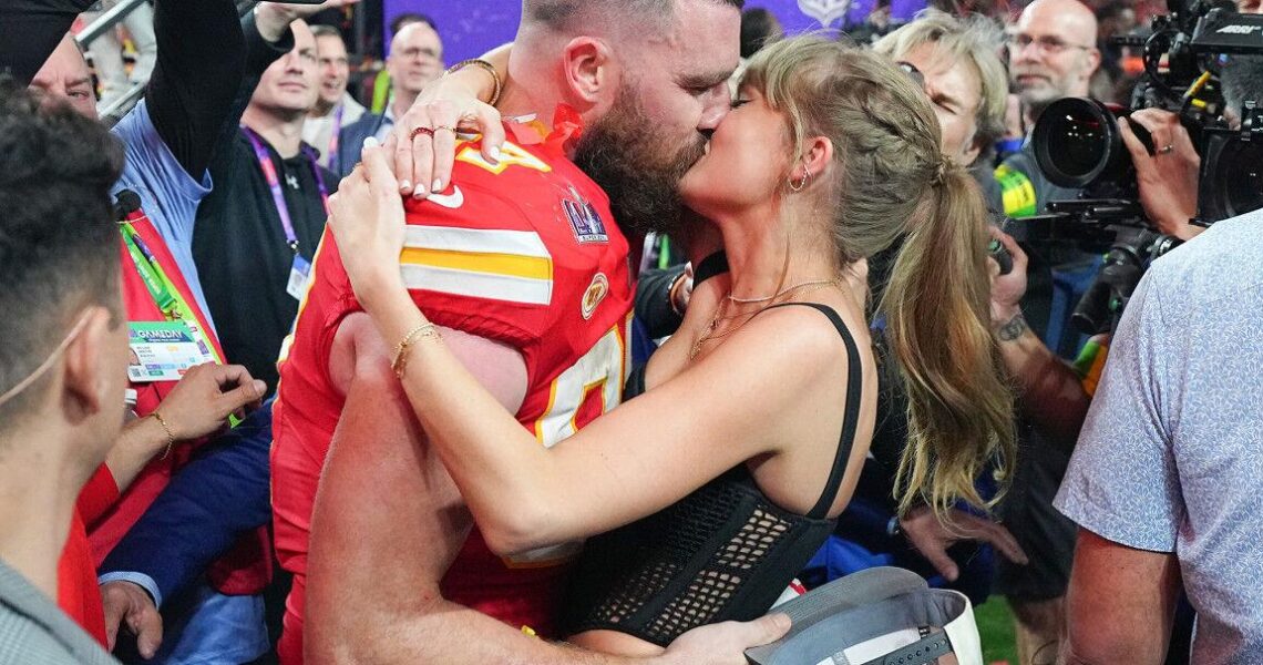 Sparks Fly: Taylor Swift and Travis Kelce Celebrate Chiefs' Super Bowl LVIII Victory – jacksonprogress-argus