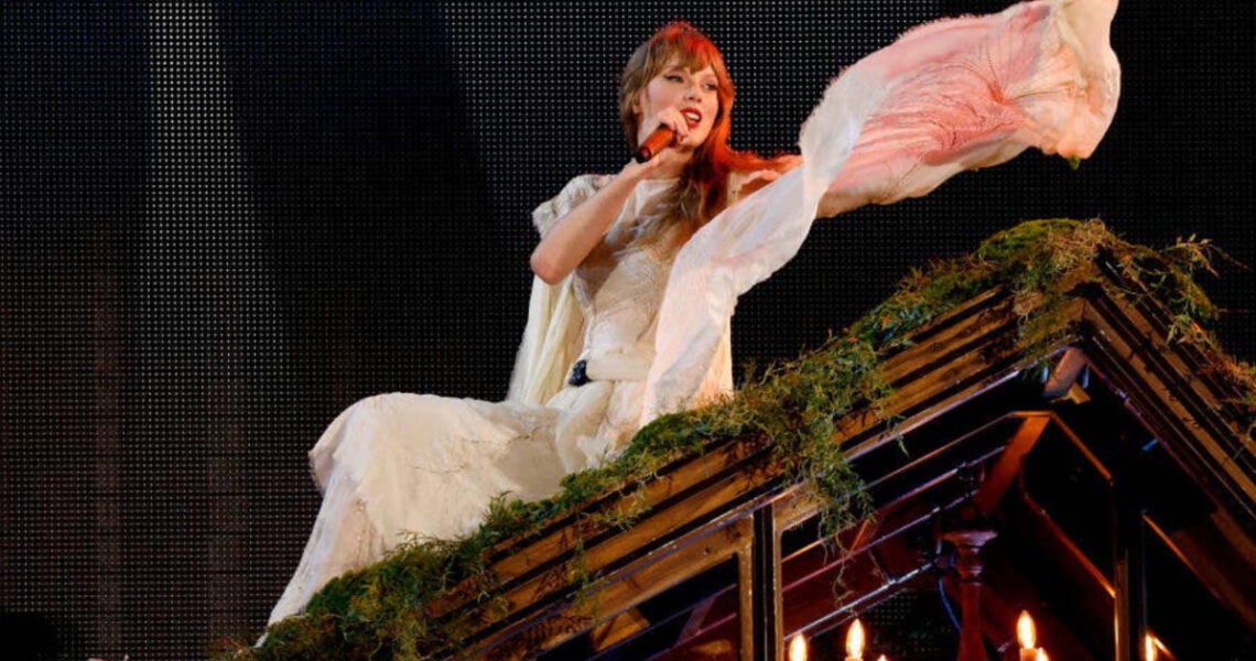 Taylor Swift Almost Fell Off Her Eras Tour Set In Tokyo, And This Is How She Reacted