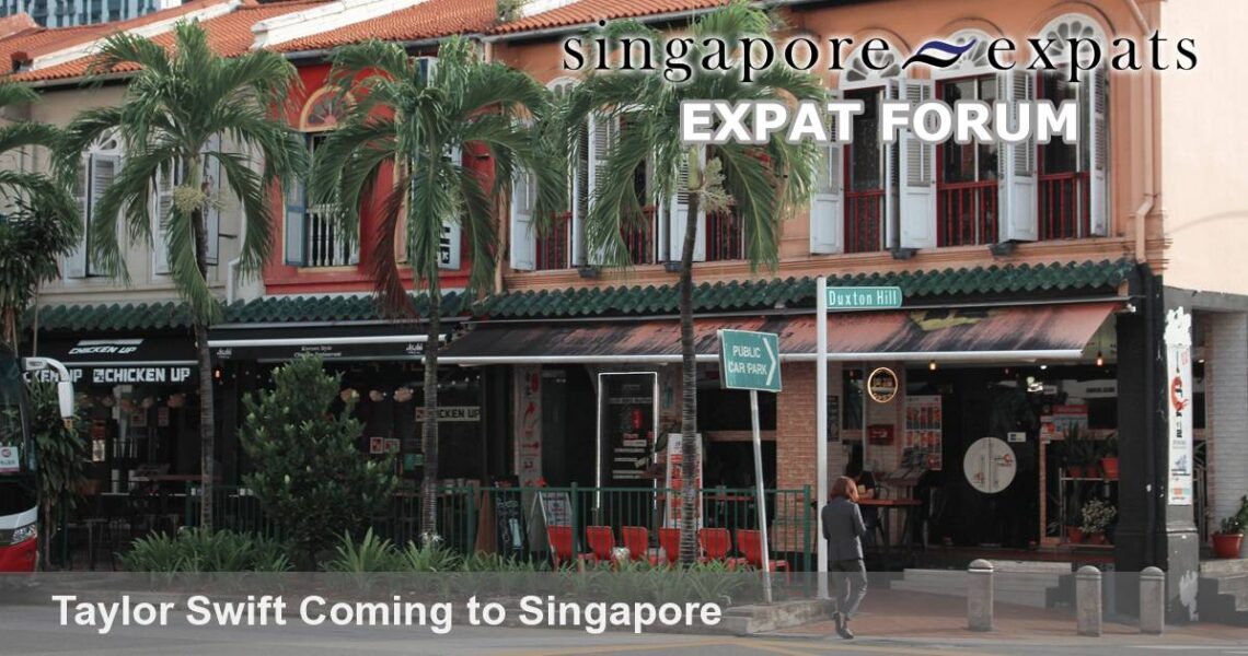 Taylor Swift Coming to Singapore • Singapore Expats Forum