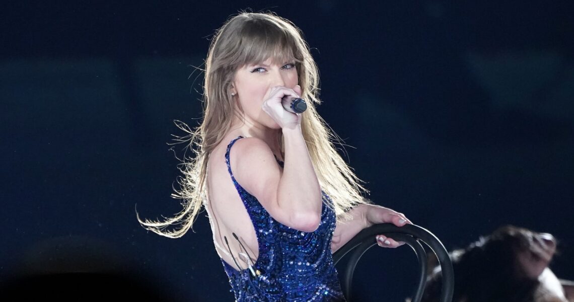 Taylor Swift Is Reportedly on Her Way to Las Vegas to Cheer on Travis Kelce in the Super Bowl