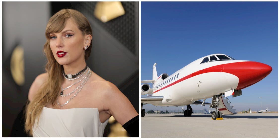 Taylor Swift Likely Not on Private Jet’s Shortest Flights
