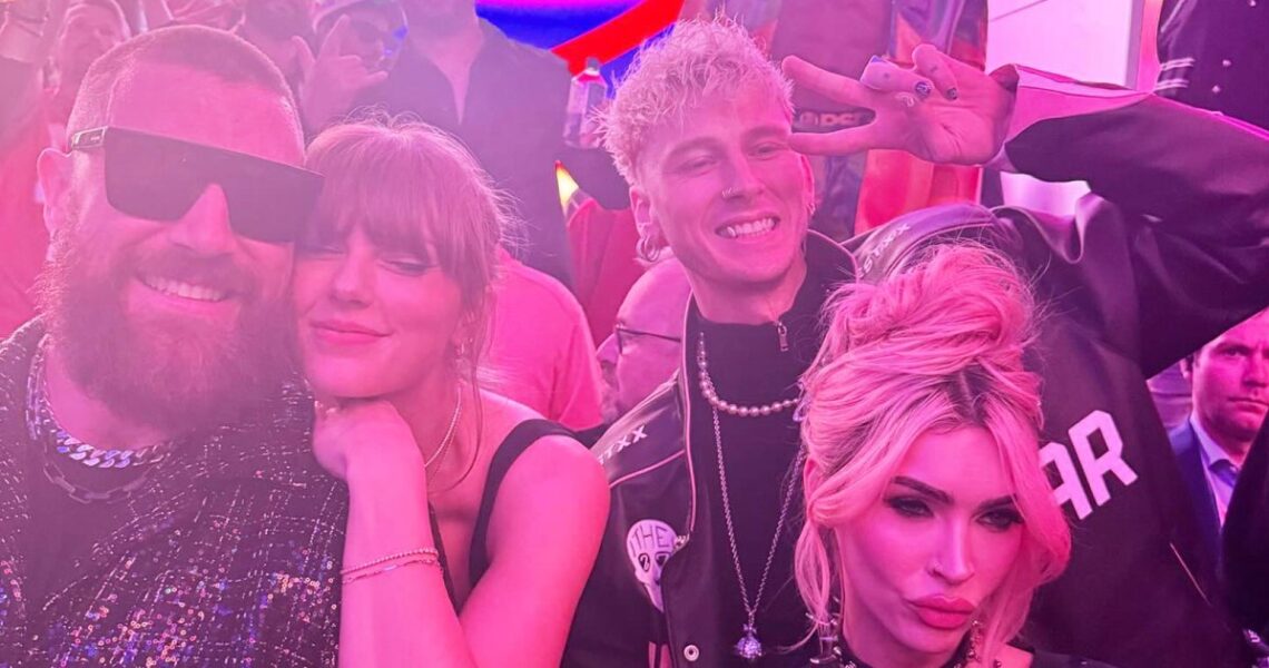 Taylor Swift Parties With Megan Fox in Las Vegas After Super Bowl 2024