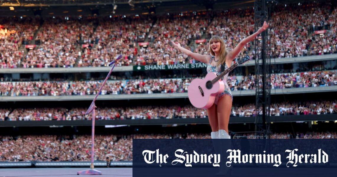 Taylor Swift Sydney concert photos