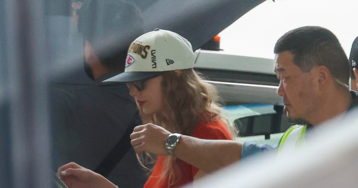 Taylor Swift Wears Chiefs Swag, Travis Kelce Bracelet During Australia Travels