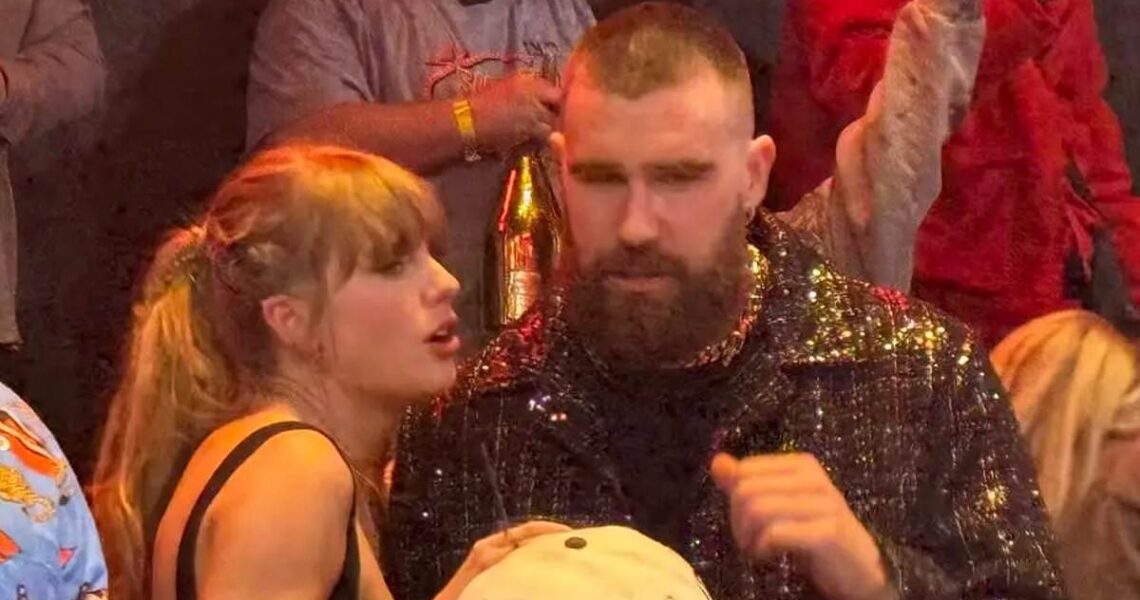 Taylor Swift cringes as Travis Kelce parties with her PARENTS at nightclub after Super Bowl