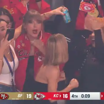 Taylor Swift got just 54 seconds of air time at Super Bowl 2024