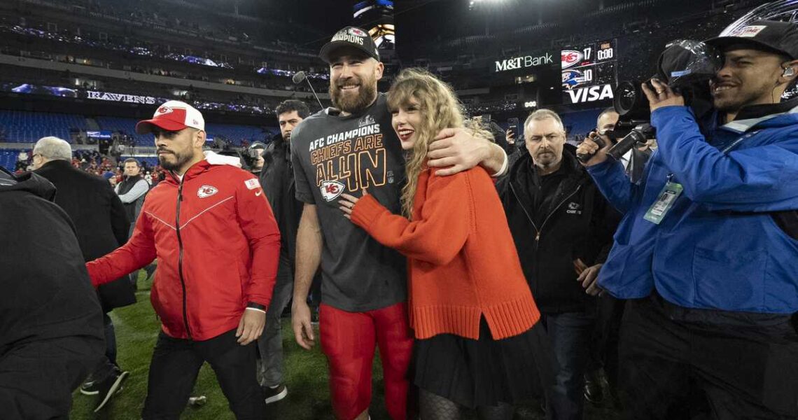 Taylor Swift planning to watch Travis Kelce and the Chiefs play 49ers in the Super Bowl