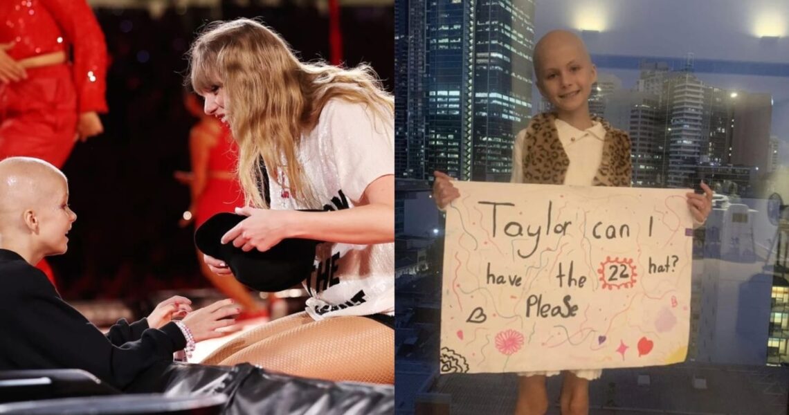 Taylor Swift surprises 9-year-old cancer patient with a heart-melting gesture