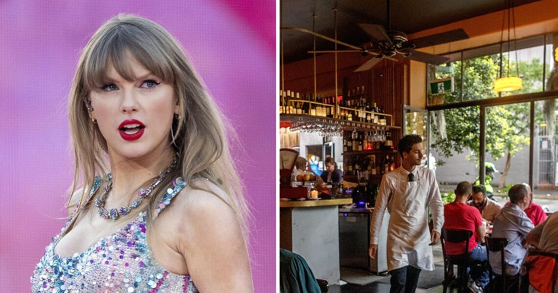 Taylor Swift's insane tip at Sydney restaurant 