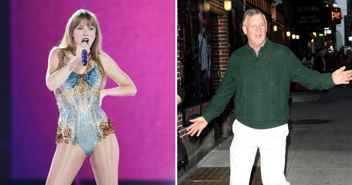 Taylor Swift’s Dad Hands Out Sandwiches To Fans At Her Concert: Watch