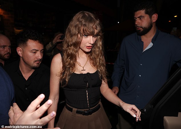 Taylor Swift’s wild tip ‘leaks’ after low-key visit to Sydney restaurant… but there’s one problem