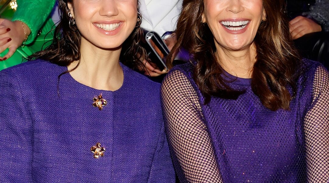 Teri Hatcher and Her Daughter Emerson Have Fabulous Twinning Moment