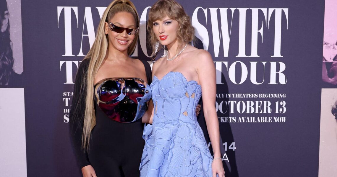 The Taylor Swift and Beyoncé concerts helped AMC theaters a lot