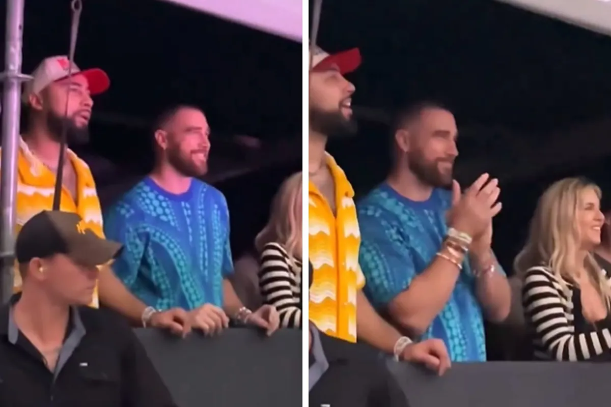 Travis Kelce has a full-circle moment at Taylor Swift’s concert in Australia