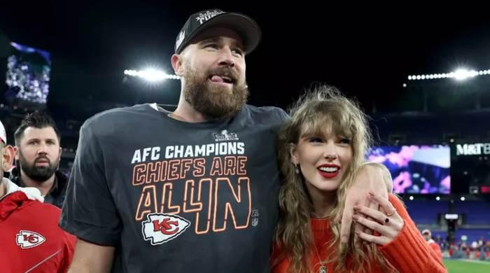 Travis Kelce stays put while Taylor Swift tours down under