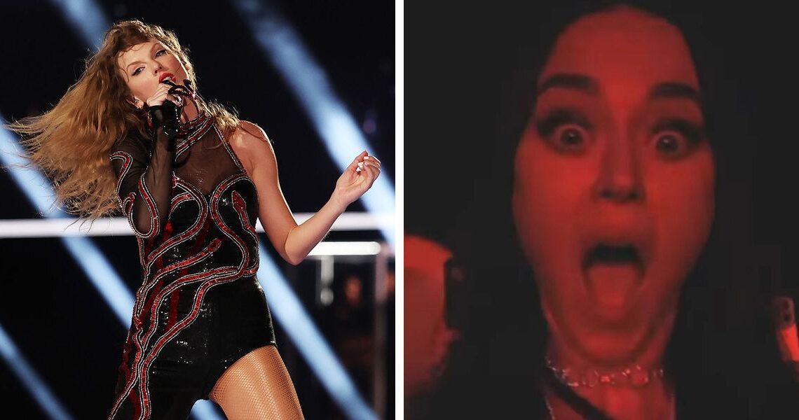 Watch Katy Perry React to Taylor Swift Singing ‘Bad Blood’ in Sydney