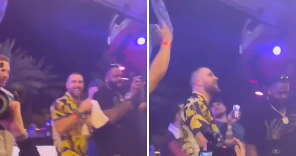 Watch: Travis Kelce Dances To Taylor Swift’s Love Story And Fans Are Loving It