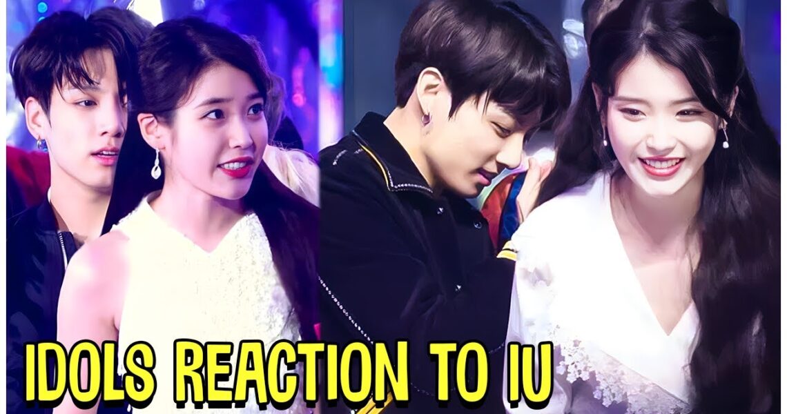 Kpop Idols And Celebrities Reaction to IU
