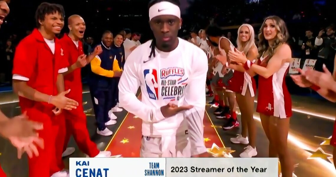 Kai Cenat NBA All Star Celebrity Game Highlights