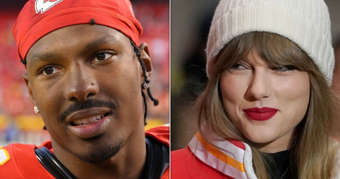 Chiefs’ Mecole Hardman On What Taylor Swift Told Him After Super Bowl-Winning Catch