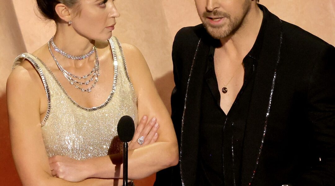 Emily Blunt and Ryan Gosling Reignite Barbenheimer Battle at Oscars