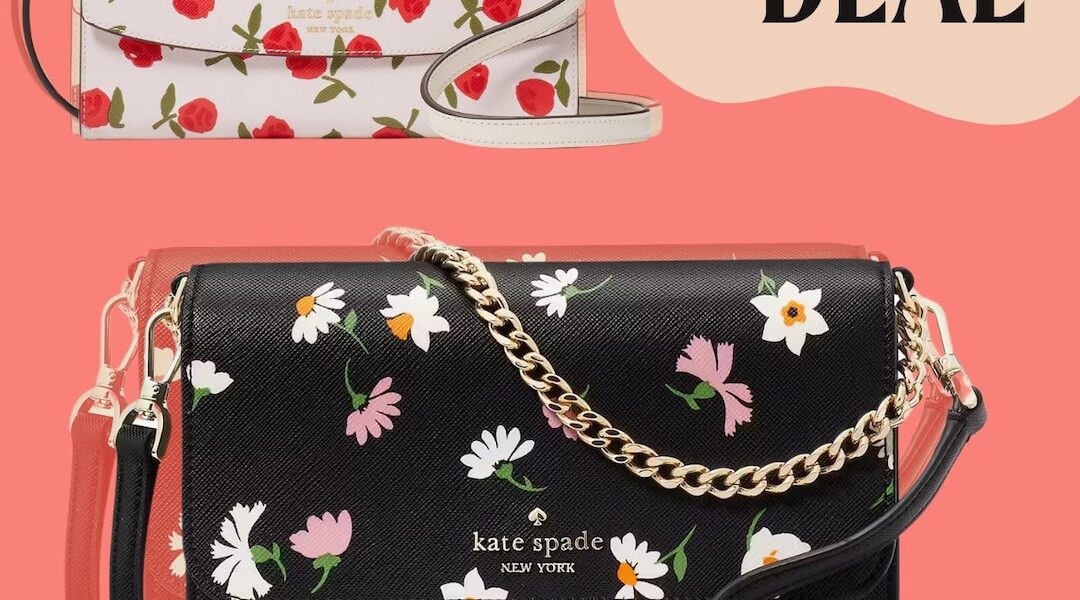 Kate Spade’s Spring-Ready with Chic Floral Crossbodies Starting at $49