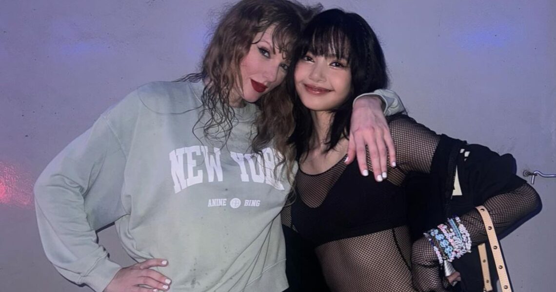 Taylor Swift Singapore Concert: Blackpink’s Lisa Meets Taylor Swift Post Eras Tour In Singapore, Sabrina Carpenter Gushes Over K-pop Star