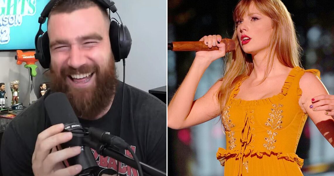 Taylor Swift ‘has already written at least two songs about Travis Kelce and their love story’… but Chiefs Kingdom and the Swifties may NEVER hear them
