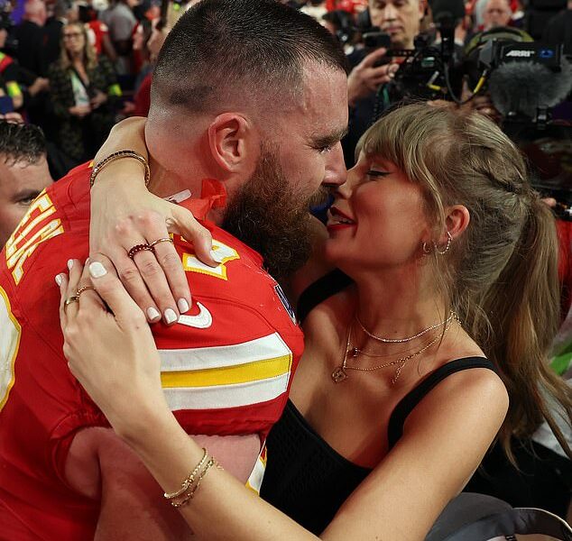 Taylor Swift is changing women’s taste in men – with Gen Zs now shunning wafer-thin, baby-faced men in favour of hunks like Kansas City Chiefs player Travis Kelce