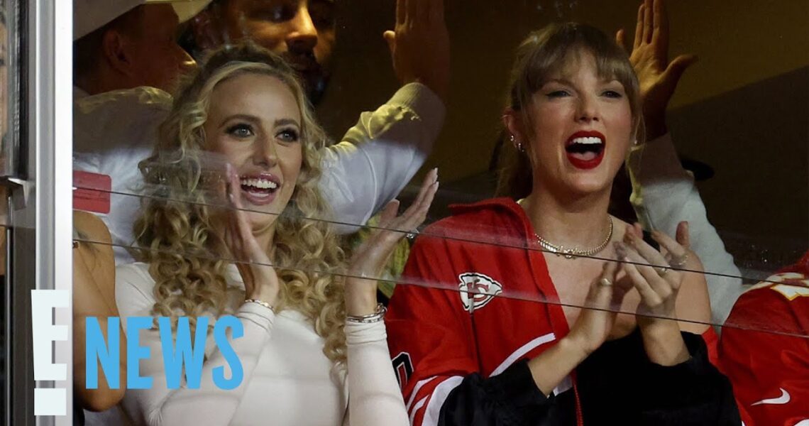 Taylor Swift & Brittany Mahomes Share Hug During Chiefs Game | E! News