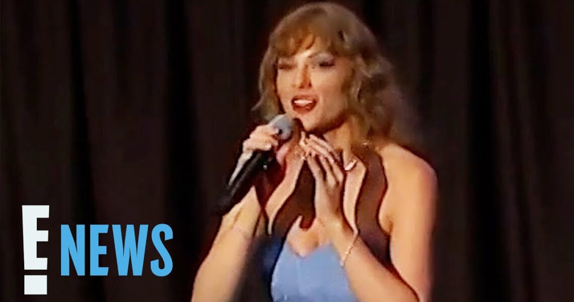Hear Taylor Swift’s FULL SPEECH from the Eras Tour Movie Premiere | E! News