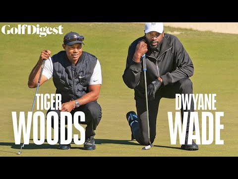 A Round with Tiger: Celebrity Playing Lessons – Dwyane Wade