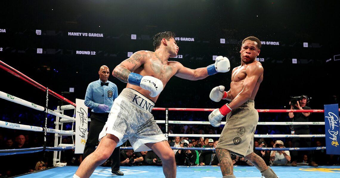 Boxer Ryan Garcia Beats Champ Devin Haney in 3 Knock Down Bout