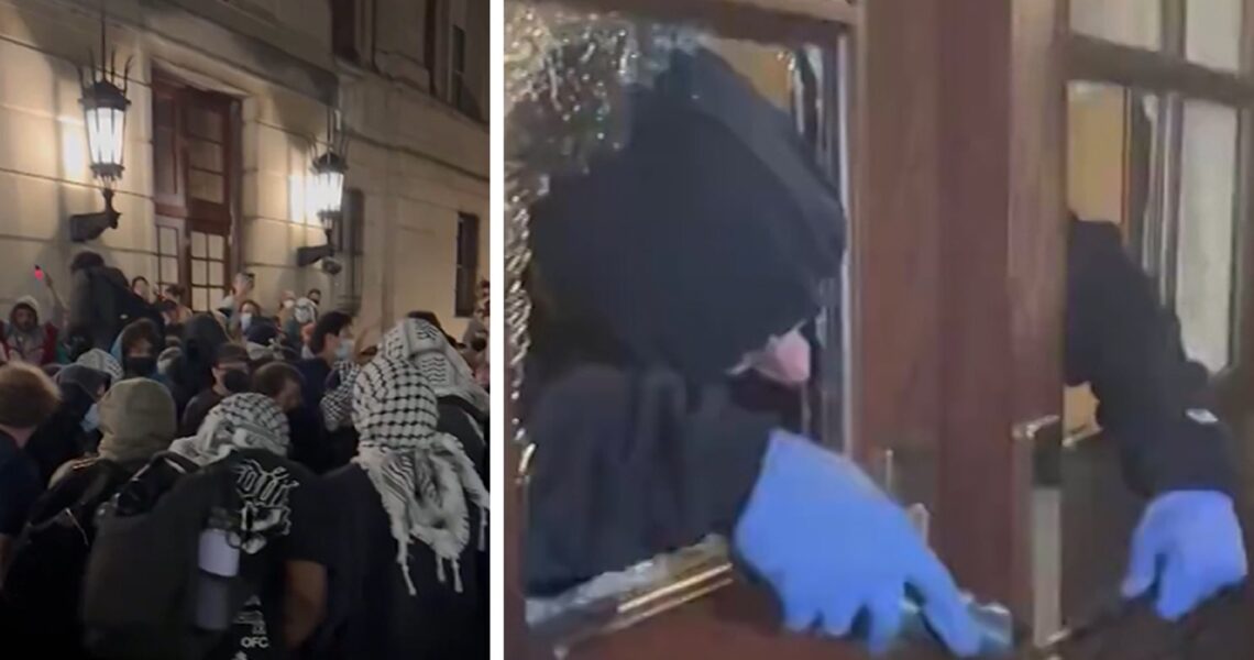 Columbia University Pro-Palestine Protesters Take Over Campus Building