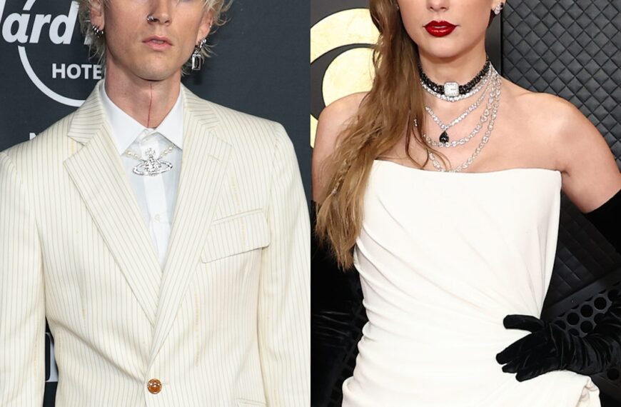 Machine Gun Kelly Fiercely Responds to Mean Question on Taylor Swift