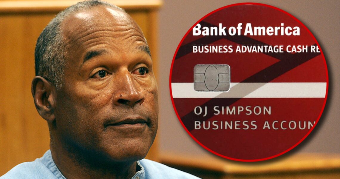 O.J. Simpson Bank of America Credit Card Hits Auction Block After Death