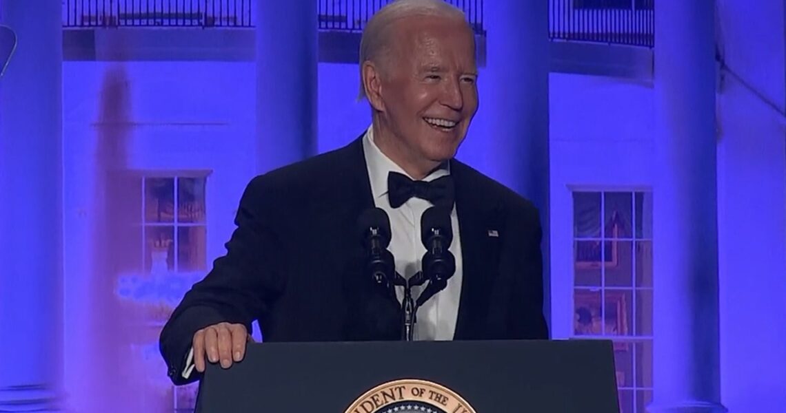 President Joe Biden Pokes Fun at Donald Trump At WH Correspondents’ Dinner